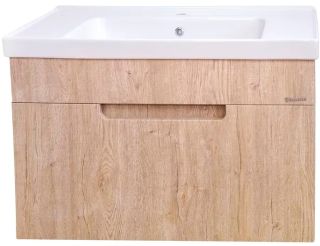 Тумба под раковину Bellezza Грейс 70см дуб светлый 00000011184